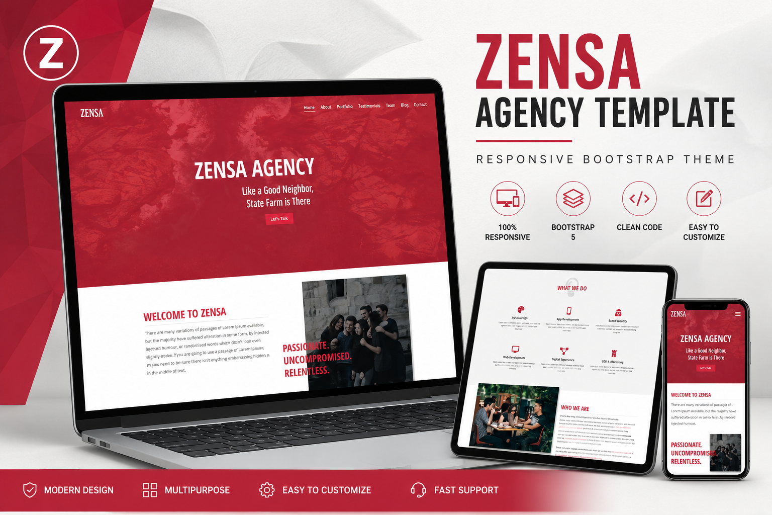 Zensa Template